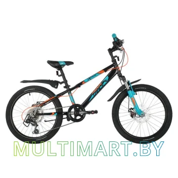 Детский велосипед Novatrack Extreme 6.D 20SH6D.EXTREME.BK21 (черный, 2021)